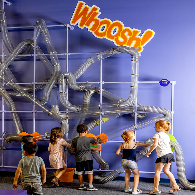 Children's Museum of La Crosse Whoosh Exhibit