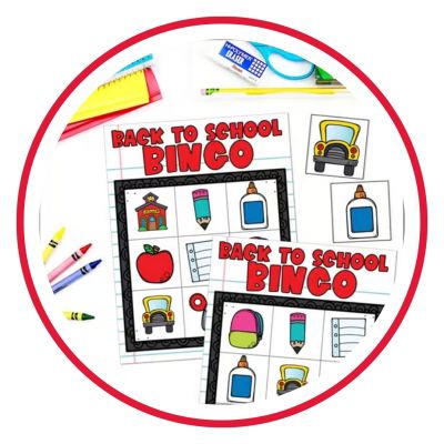 Back to School Bingo Craft