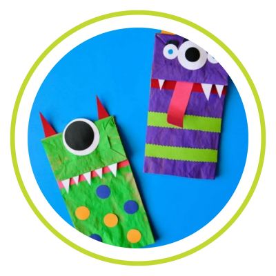 Paper Bag Monster Craft