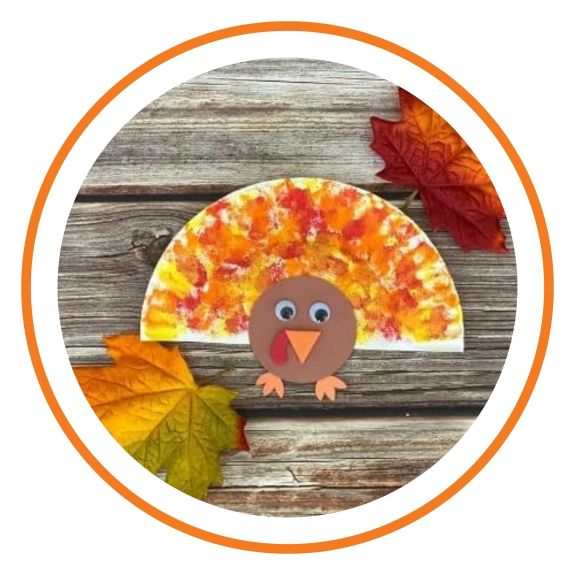 Paper Plate Turkeys