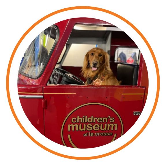 Visit with Maple; Pet Therapy Dog