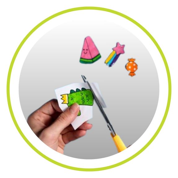 Make your own sticker activity